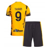 Maglia Calcio Inter Milan Marcus Thuram #9 Terza Divisa Bambino 2024-25 Manica Corta (+ pantaloncini)